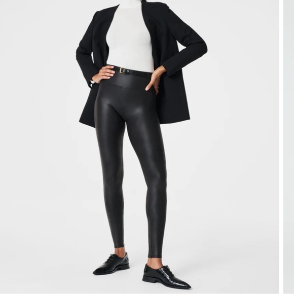 🖤SPANX Faux Leather Leggings🖤 - Picture 3 of 16